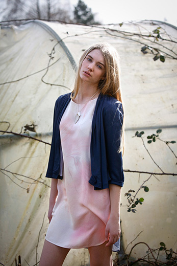 Lost Places, 28 Grad und sonnig - Fashion-Shooting im Glashaus